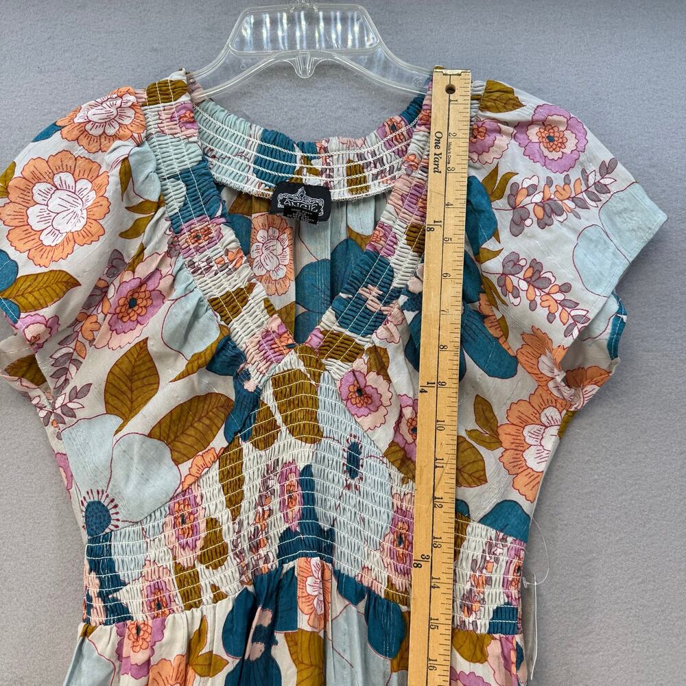 Angie Maxi Dress Women's M Multi Colored Floral Dress NWT - Picture 11 of 12